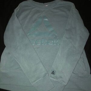 Women’s teal reebok crew neck